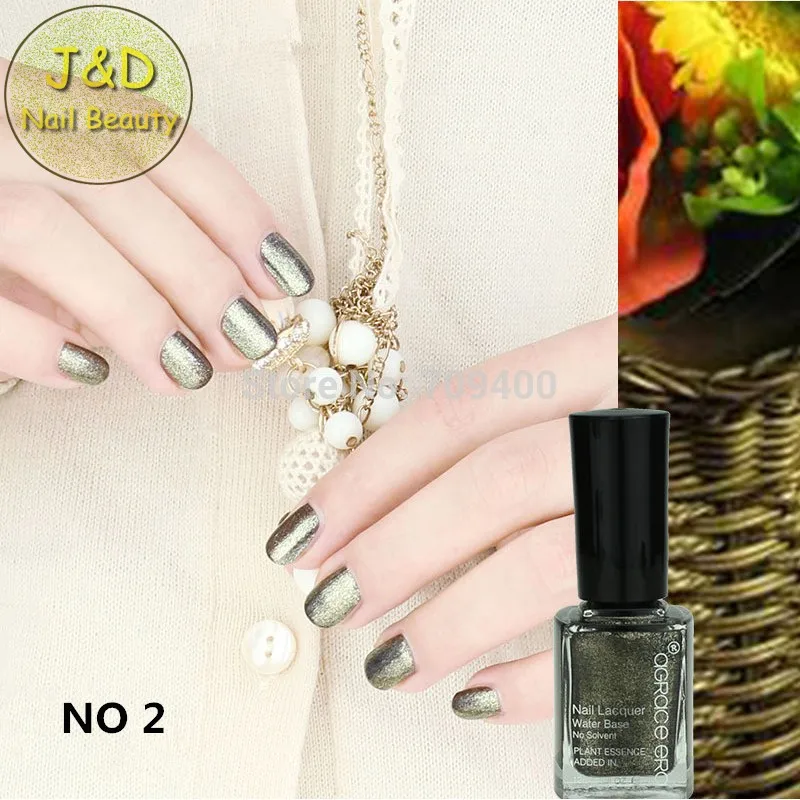 FOREVERJASMINE 10 шт Блестящий винный лак для ногтей темно красный 12 мл бордовый