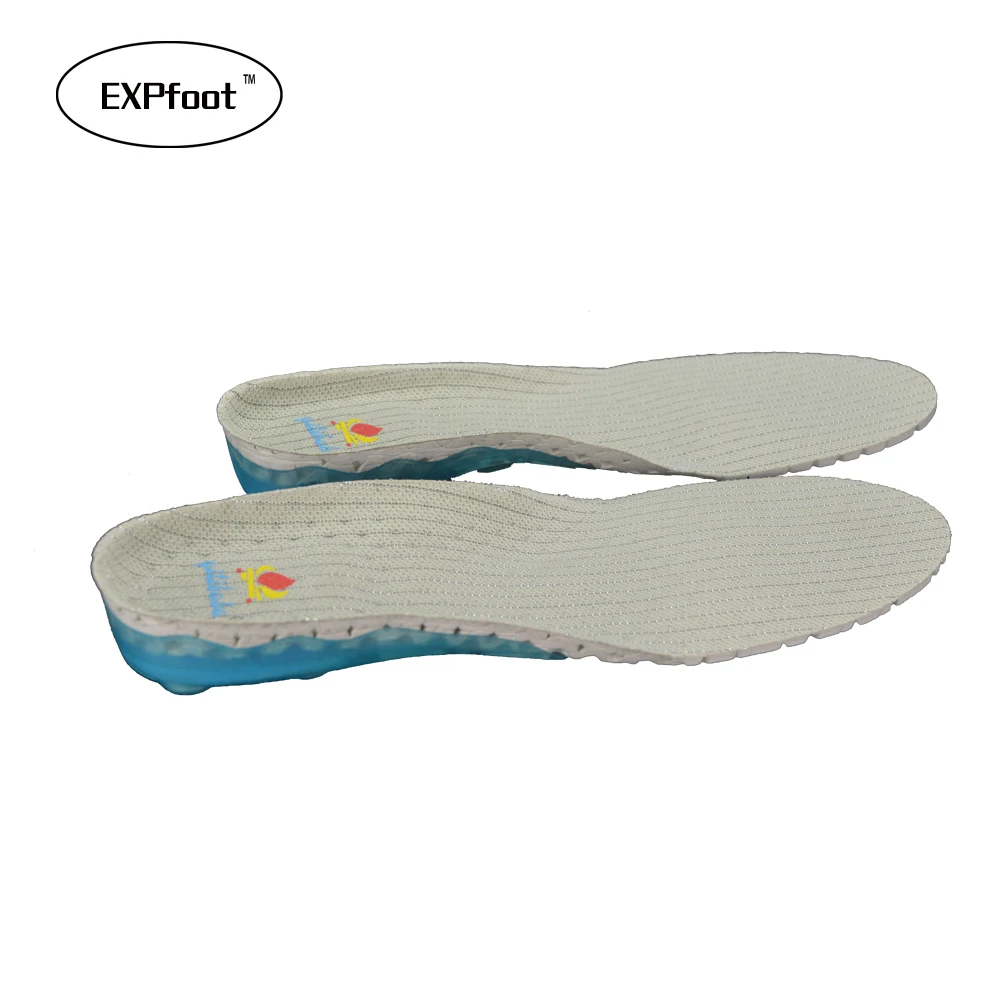 2 pair/lot Unisex Insoles for shoes sports running shoe pad spring insole shock absorptions for