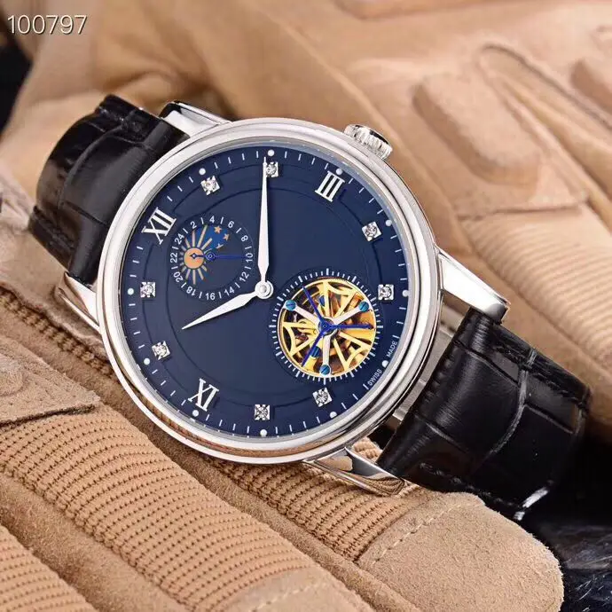 

WG0246 Mens Watches Top Brand Runway Luxury European Design Automatic Mechanical Watch