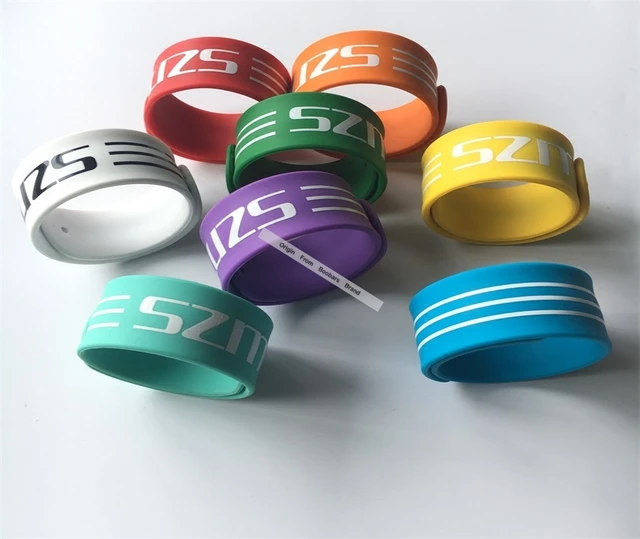 Bulk Buy Custom Silicone Slap Bracelets Wholesale - ZSR