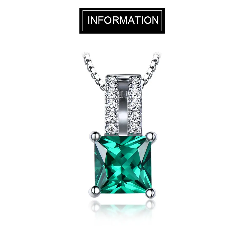UMCHO-Emerald-silver-sterling-jewelry set-for-women-S005E-1 (1)