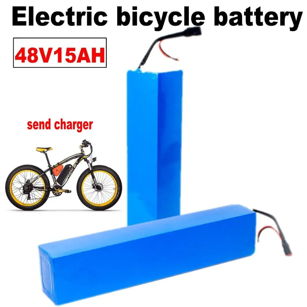 

Kanavano Electric bicycle battery pack 48V 13S7P 15Ah 1000W eBike Battery For 18650 Cell Built-in 50A BMS Lithium Battery 1000W