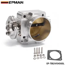Aluminium kolektora dolotowego 70mm korpus przepustnicy wydajność kęsów dla Mitsubishi Lancer Evo 4 5 6 4g63 EP-TBEJVO456SL