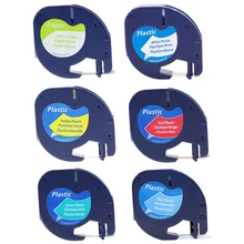 

Tapes Letratag 91201 Compatible Dymo 12mm Labels Maker Dymo 91200 91202 91203 91204 91205 Sticker Convenient Office Labelmanager