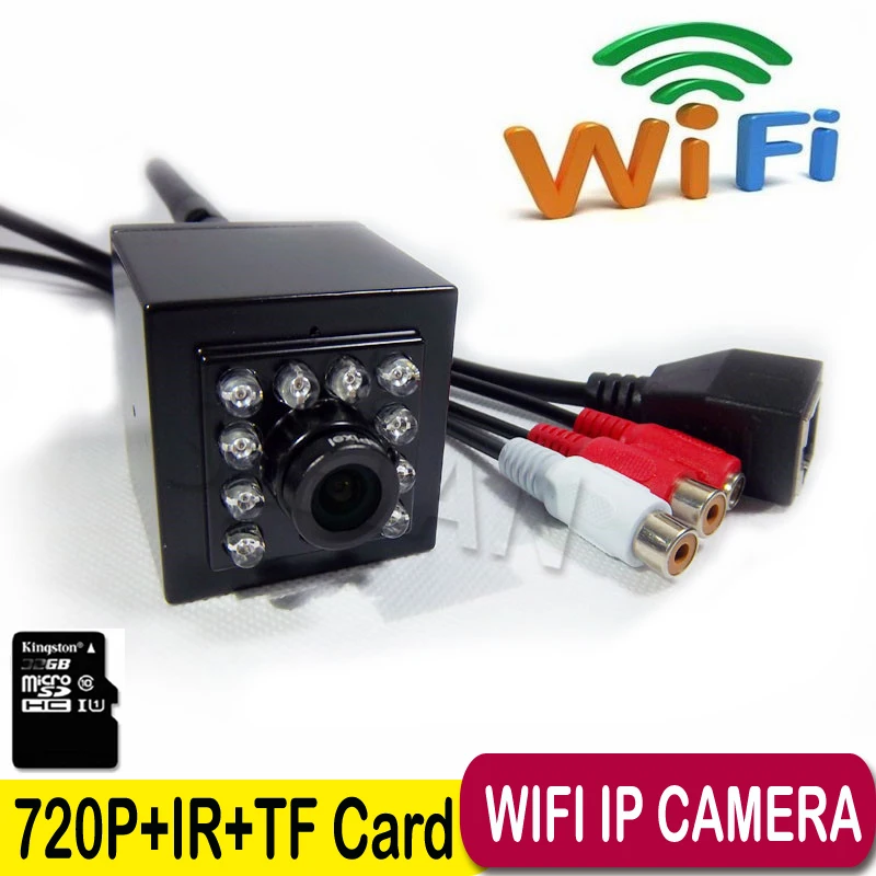 Onvif 2.0 720P IP Camera Wireless Wifi CCTV Camera HD Indoor IR CUT Night Vision Support SD Card Micro TF Card Surveillance Came 1 3mp hd 960p wireless wifi ip camera ir night vision onvif p2p security camera audio recording ip wifi camera support tf card
