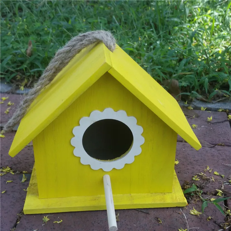 Открытый Пион попугай гнездо для попугаев коробка-гнездо Жемчужное Украшение инкубатор клетка Птичий дом деревянная посуда