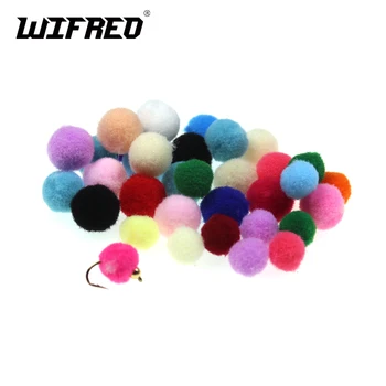 

Wifreo 500PCS Glo Bug Egg Trout Fishing Flies No Hooks Multi-Colors Trout Salmon Fly Fishing Lures Flies Tying Material 8mm 10mm