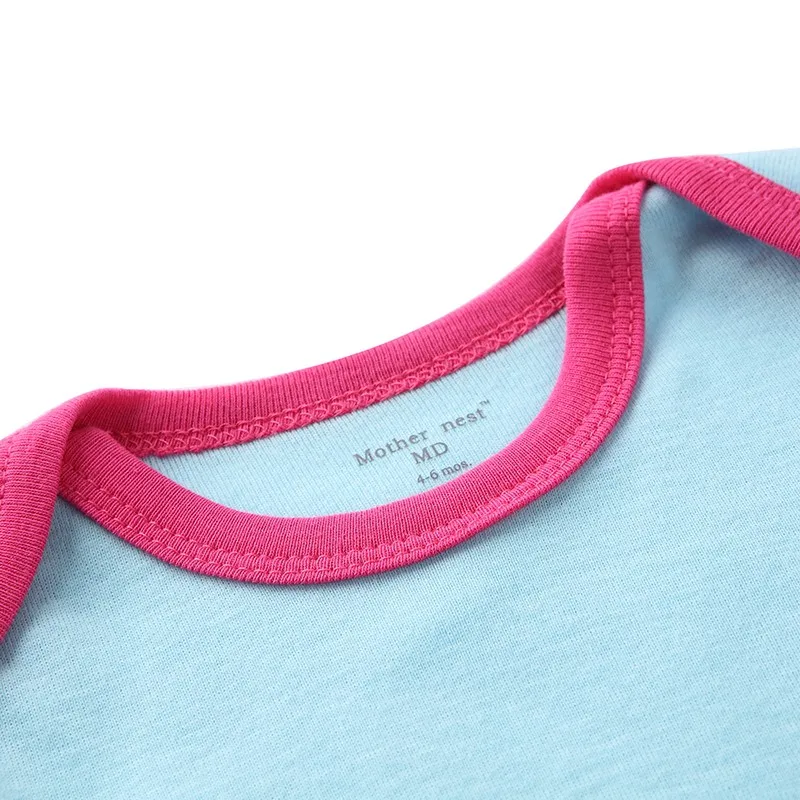 Mother Nest Newborn Romper Infant Long Sleeve Jumpsuits Boys Girl Spring Autumn Clothes Princess Wear Baby Romper (3)