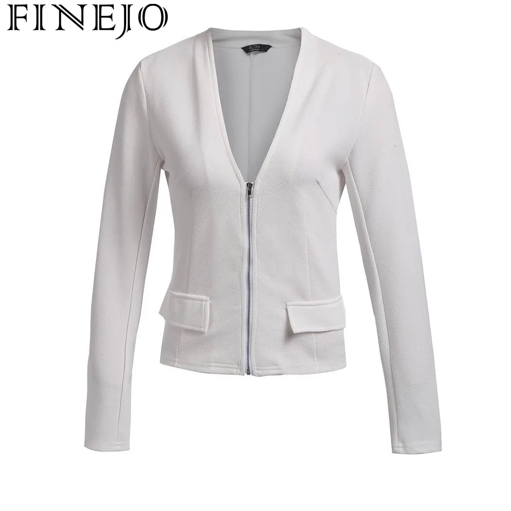 v neck with blazer