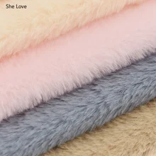 She Love 21X29 см мягкая иммитационная меховая ткань Швейные материалы
