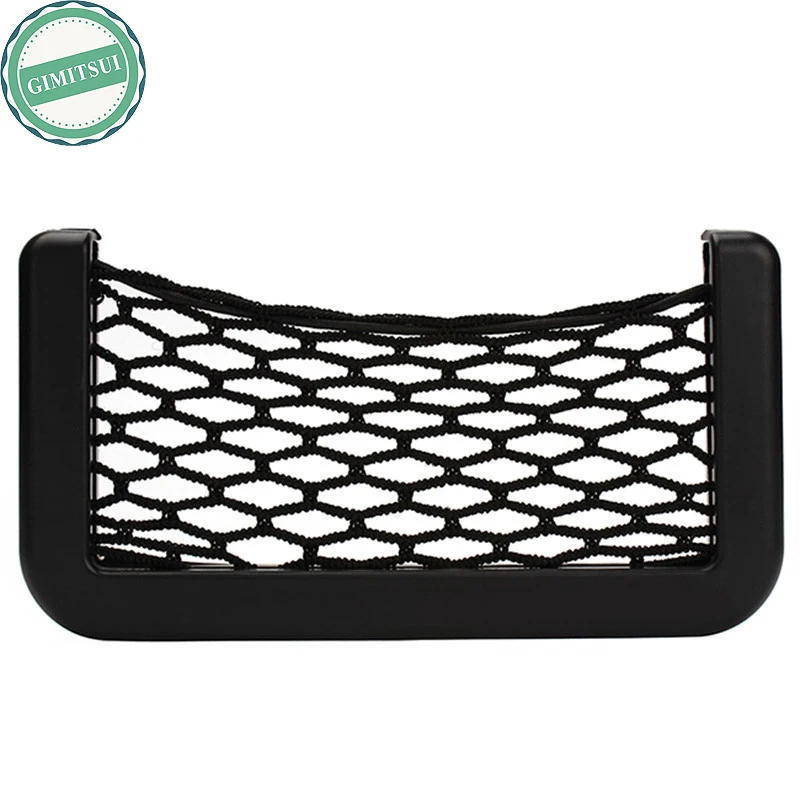 Car Interior Mesh Organizer Hanging Box Bag Storage Net For Phone Key Seat Side Back Holder Pocket | Дом и сад