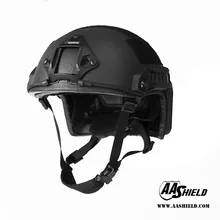 AA Shield баллистический ACH High Cut Тактический шлем пуленепробиваемый военный Быстрый шлем защитный шлем NIJ IIIA 3A черный