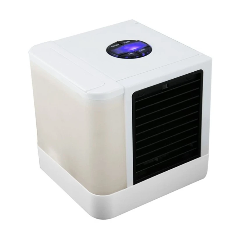 

Usb Mini Portable Air Conditioner Humidifier Purifier 7 Colors Light Desktop Air Cooling Fan Air Cooler Fan For Office Home