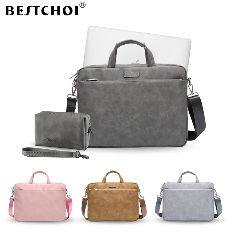 

New Laptop Bag for Dell ASUS Lenovo HP Laptop shoulder bag Handbag for Dell xps 13 laptop sleeve for Macbook air /pro case