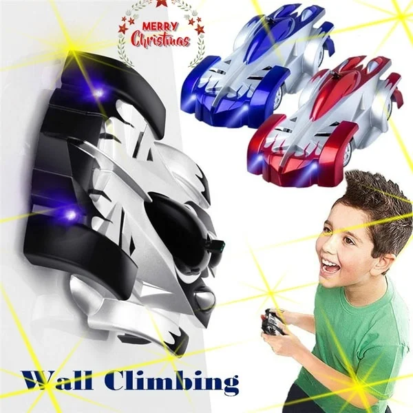 RC Car Wall Climbing RC Car 360 Degree Rotating Stunt Antigravity Machine Wall Racer Remote Control Car