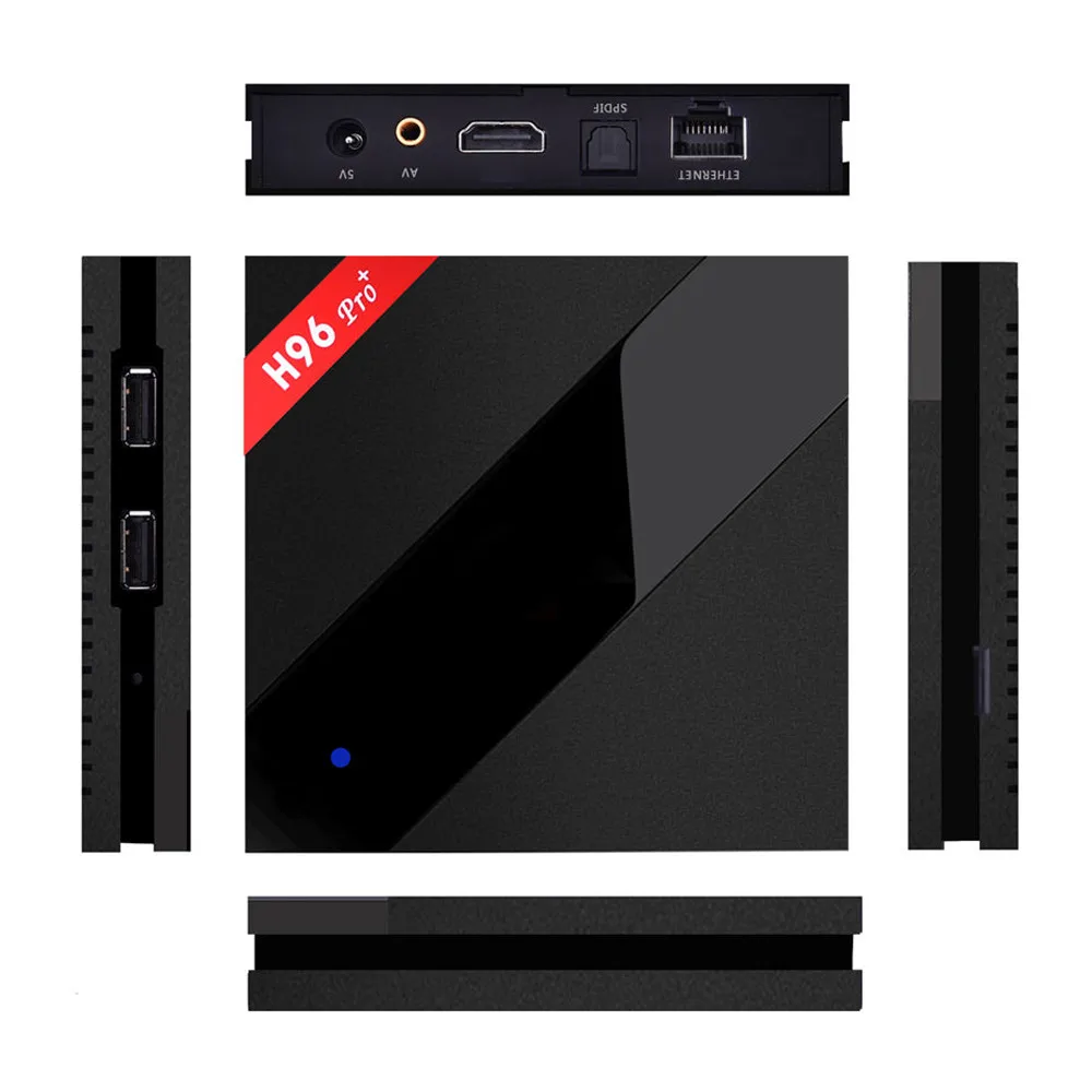 

H96 Pro+ TV Box Amlogic S912 Octa Core CPU Android 7.1 OS BT 4.1 2.4GHz + 5.0GHz ARM HDMI 2.0 WiFi Mini PC Set Top Box