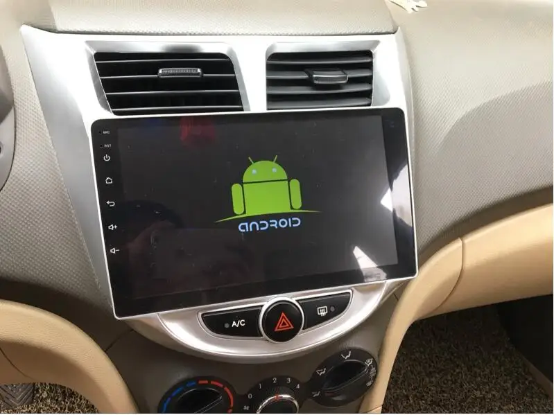 Excellent 2g +32g Android Car Dvd Gps Player 9 Inch For Hyundai Solaris Verna i25 Radio Video Navigation Wifi Map Multimedia Player 2