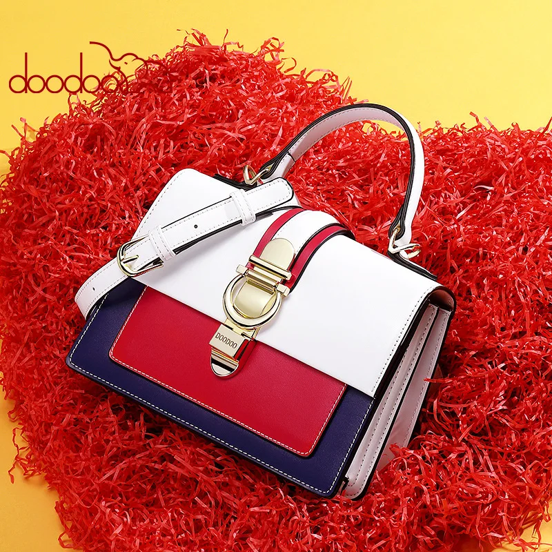 

Bag woman 2019 New Korean version of Fashion color-colored handbag hundred shoulders with a shoulder-strap bag mystic messenger