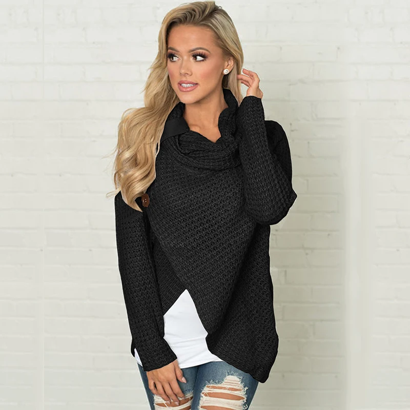 

Multi-color High Street Elegant Women Sweater Autumn Winter Long Sleeve Pullover O-Neck Office Lady Jumper Sweaters Women 2019