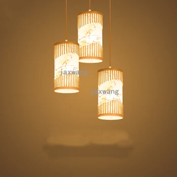 

Japan led pendant light dining living room pendant lamp wood art decor light fixtures Industrial Indoor de kitchen hanging lamps