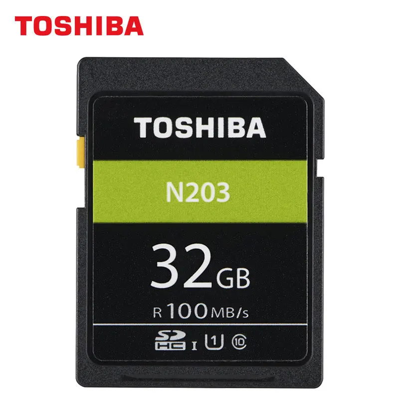 TOSHIBA sd-карты 64GB 32GB карты памяти SDHC 128 Гб карта памяти SDXC карты 256 ГБ U1 C10 UHS-I записи видео в формате Full HD Запись 100 МБ/с. для однообъективной зеркальной цифровой Камера