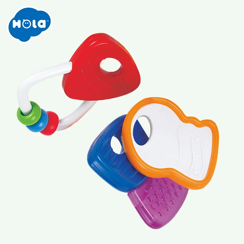 HOLA 306E Silicone Teethers Baby Ring TeetherBaby Teething Gift Toddler Toys