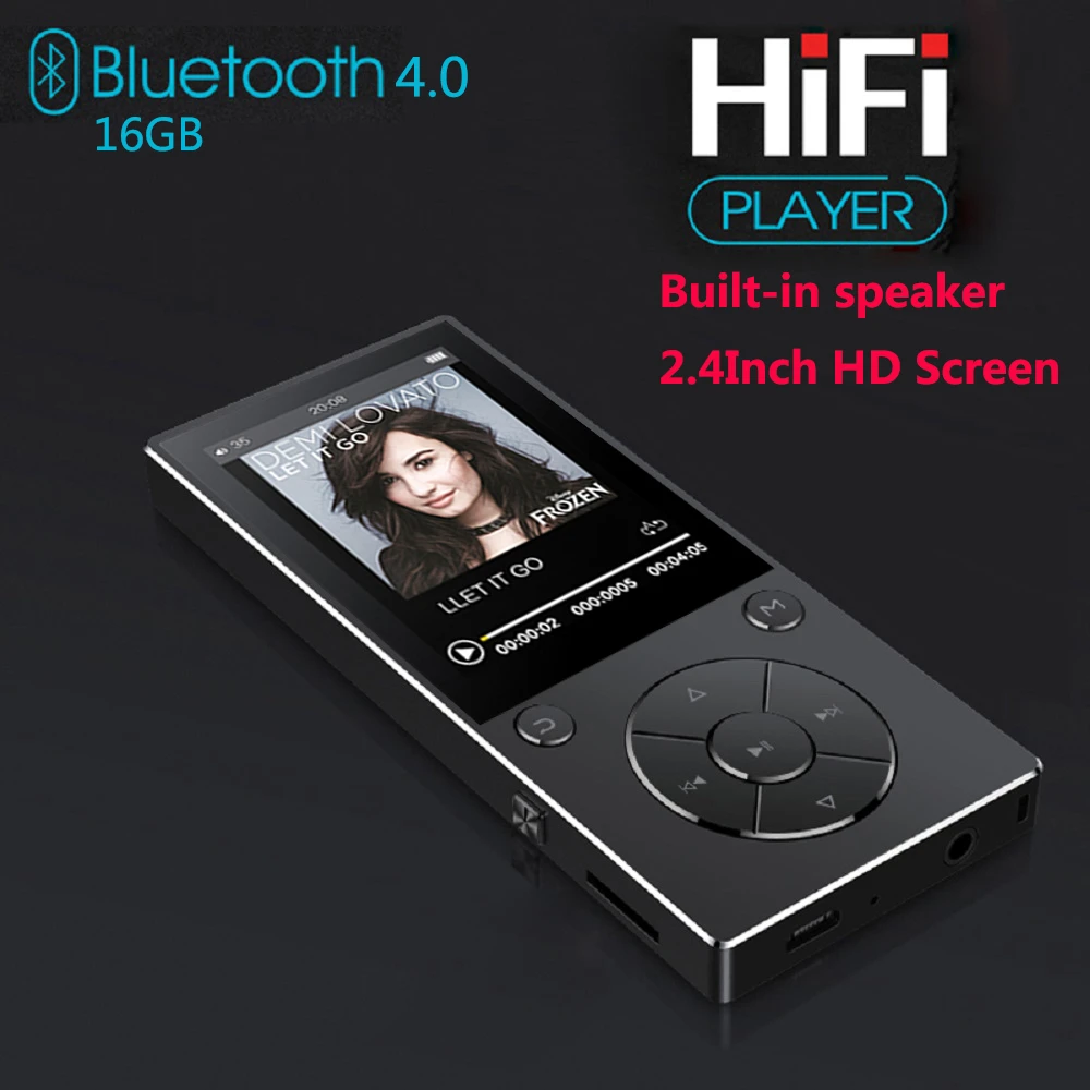 portable mp3 player with speakers built in