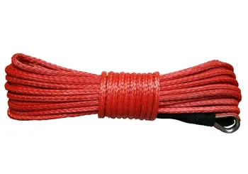 

10mm x 30m 3/8" x 100' synthetic uhmwpe winch rope / line for car accessories