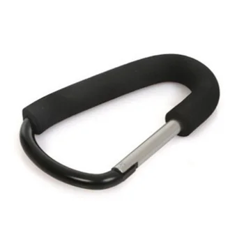 

Practical Baby Stroller Hook Stroller Organizer Baby Carriage Pram Black Hooks Shopping Bag Hanger Baby Stroller Accessories