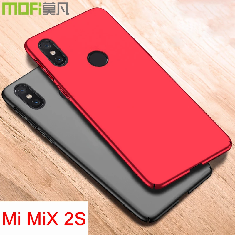 

xiaomi mi mix 2s case cover mi mix 2 s original global version Mofi full cover 64gb 128gb hard back pc xiaomi mi mix 2s case