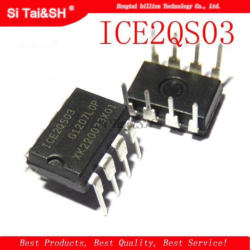 

2pcs/lot ICE2QS03 ICE2OS03 ICE20S03 DIP-8 In Stock