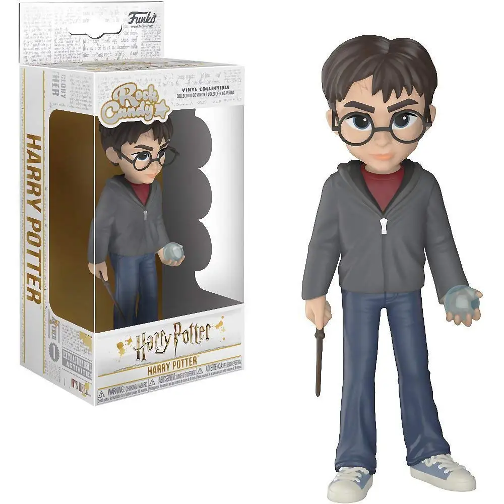 

Official Funko Rock Candy Harry Potter - Harry Potter with Prophecy Vinyl Action Figure Collectible Model Toy with Original Box