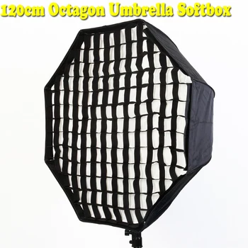 

Photography Diffuser Brolly Reflector Gird Honeycomb Flash Photo Studio Kit 120cm Octagon Speedlite Umbrella Softbox Soft Box