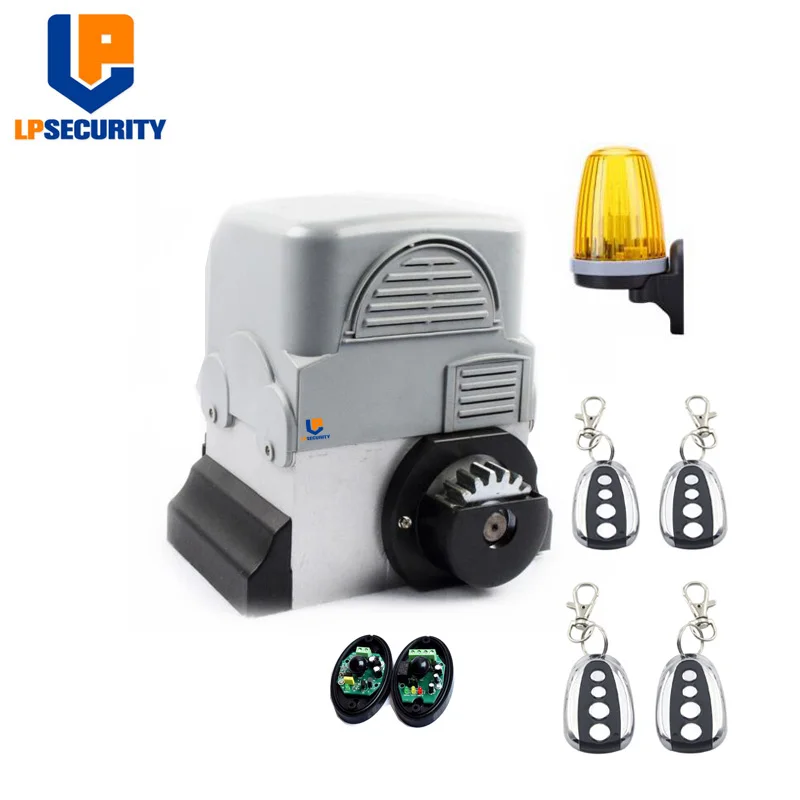 

LPSECURITY 2000KGS 220V AC Powered Sliding Gate Automation Trade Kit