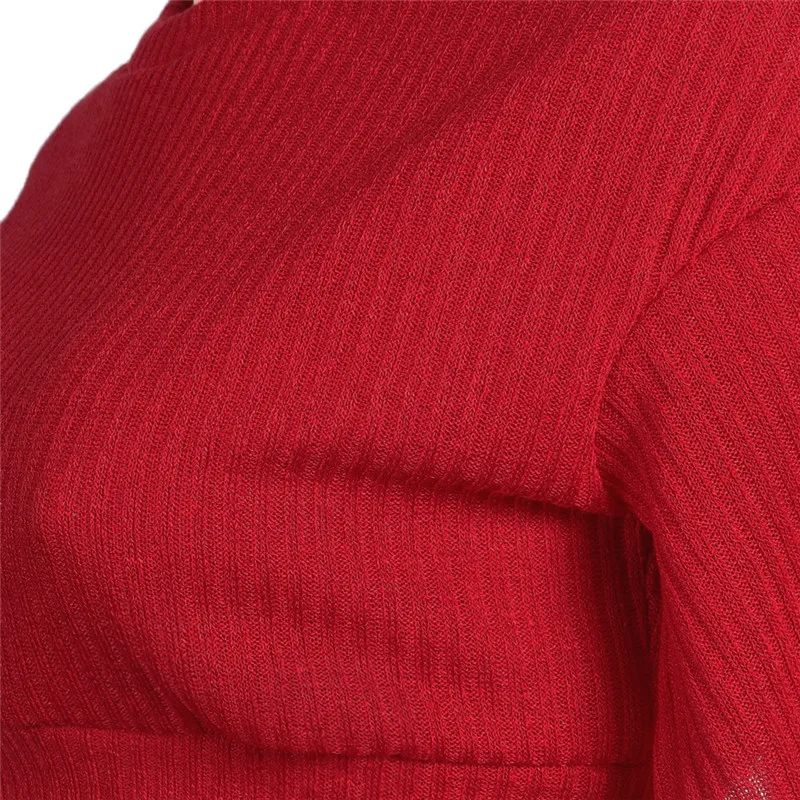 2018 autumn winter knitting tracksuit pants set-20