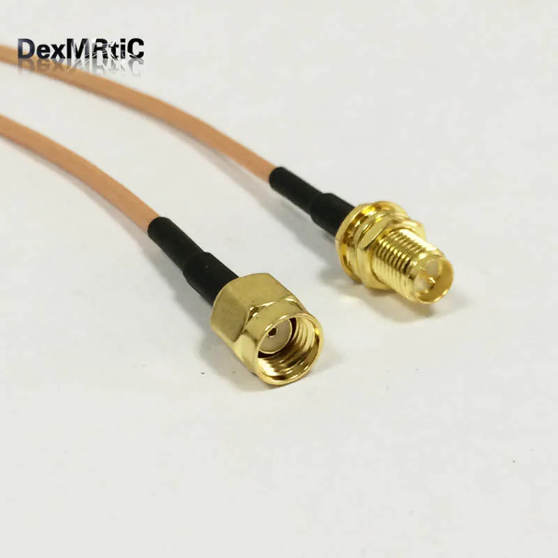 RF RP-SMA мужской переключатель RP-SMA женский косичка кабель RG316 15 см для беспроводного маршрутизатора