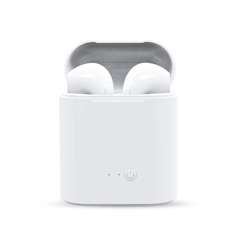 

Hot Sell i7s TWS Mini Wireless Bluetooth Earphone Stereo Earbud Headset With Charging Box Mic For All Smart phone