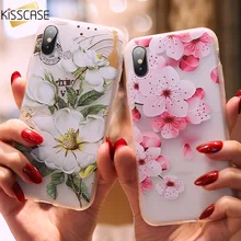 

KISSCASE 3D Relief Phone Case For iPhone 5 5S SE Soft Silicone Cover For iPhone X XS XR XS Max For iPhone 7 8 plus 6 S 6 Fundas
