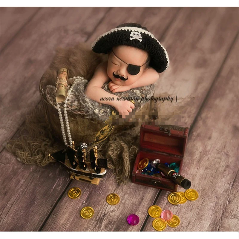 Baby Photography Studio Props Boy Iron Vintage Bathtub for Newborn Baby Posing Sofa Photo Shoot Accessories Props Fotografi