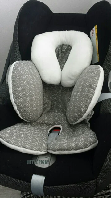 Baby stroller cushion car seat accessories pram thermal mattress liner mat infant shoulder belt strap cover Neck Protection pad Baby Strollers comfotable