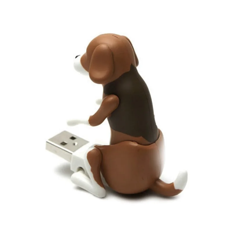 Забавный милый питомец USB Горбатая Собака Игрушка Рождество USB гаджеты Горбатая USB питательная собака для ПК ноутбук подарок для детей