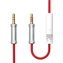 3.5MM Headphone Jack Spring Coiled Aux Cable With Handsfree Speakerphone in-Line Remove Control 3.5mm Audio Cable For iPhone Car