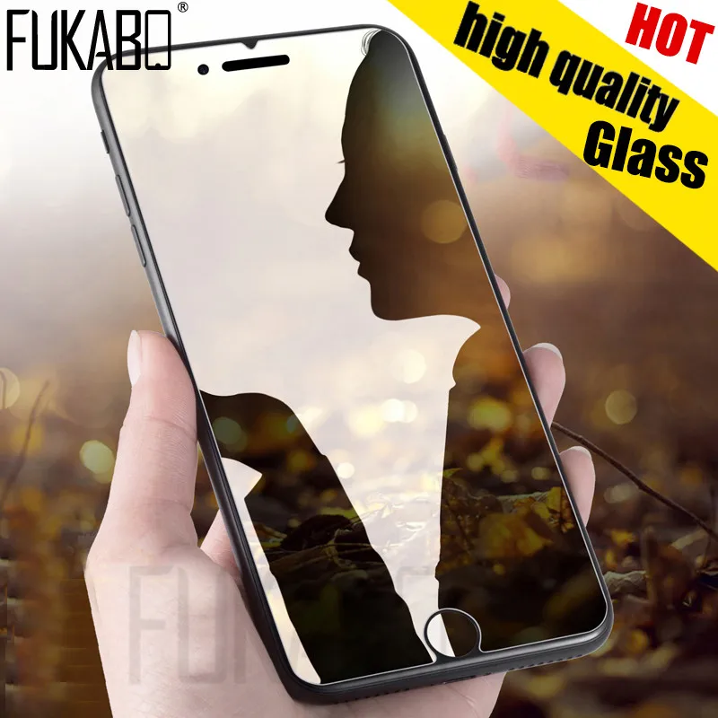 

Tempered Glass For iPhone X 5 5S SE 6 7 8 Screen Protector Protective Film For iPhone X 6Plus 7Plus 8Plus Explosion-proof Glass