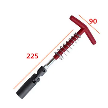 

Free shipping!T-type spark plug socket wrench spark plug Universal type spark plug disassembly tool 14mm