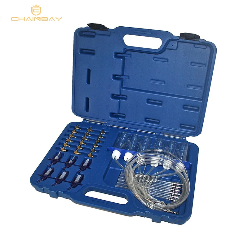 

6 Cylinder Diesel Injector Flow Meter Adaptor Set Common Rail Leak Off Tester Common Rail Diesels Leak Off Tester