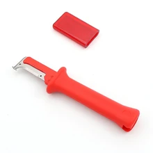 Портативный мини-нож для зачистки кабеля плоскогубцы фиксированное прямое лезвие дизайн инструмент для зачистки проводов ручные инструменты резак для проводов