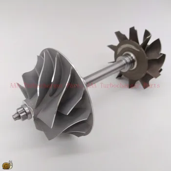 

HX40W Turbine wheel 64x76mm,10blades,compressor wheel 60x86mm 7/7,Turbo parts rebuild kits supplier AAA Turbocharger Parts