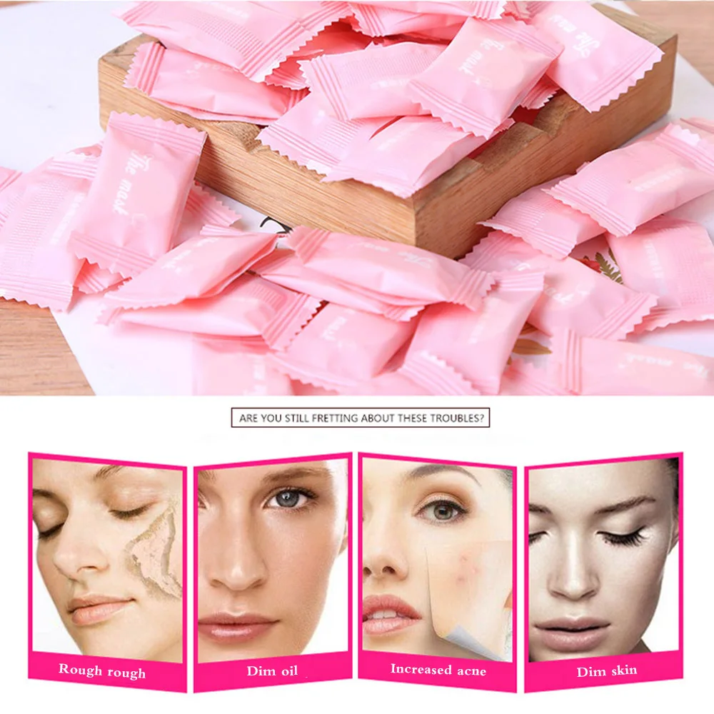 

Wrapped Masks Disposable Facial Masks Compressed Face Mask Paper Natural Skin Care Papers Women Makeup Facial care Tool