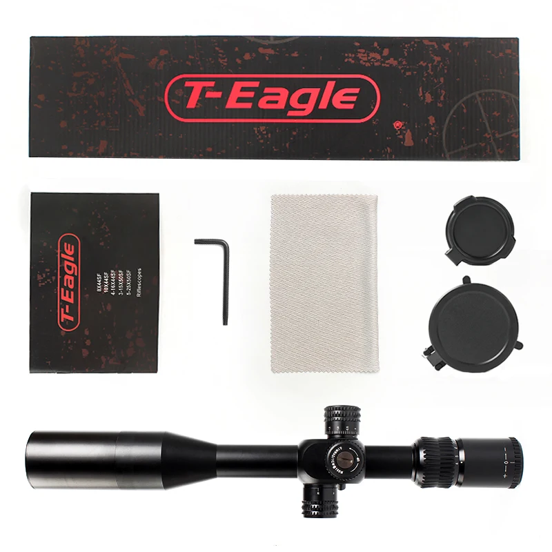 Бренд T Eagle MR 4 16x44 SF FFP HD Тактический RiflesScope снайперская охотничья Оптика прицел