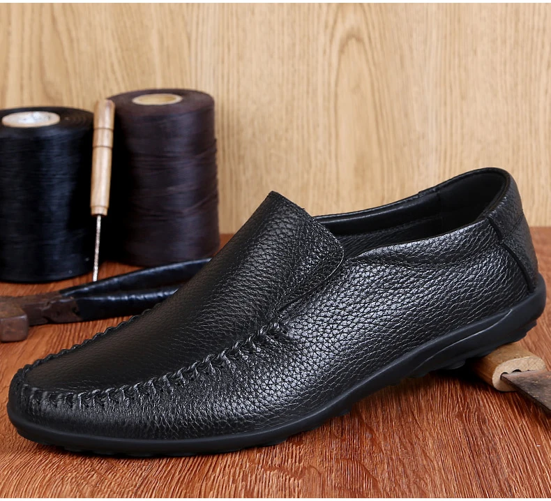 ZIMNIE/брендовые модные лоферы из натуральной кожи; мужские мокасины; Высококачественная мягкая обувь; Мужская обувь для вождения; Мужская прогулочная обувь на плоской подошве